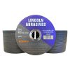 1 Pakke 4,5″ Skæreskiver Lincoln Abrasives .4″ Metal & Rustfrit Stål  |   Slibeskiver Og -Plader Slibemidler og efterbehandlingsprodukter Slibeskiver Og -Plader