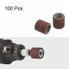 100 Stk. Slibetromler 3/8 Tommer Mini Slibesleeves 120 Grit Slibebånd Til Tromlesliber Rotationsværktøjer  |   Abrasive Monterede Punkter Abrasive Monterede Punkter Abrasive Monterede Punkter