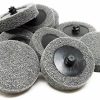 2″ Hurtigskift Siliciumcarbid Non-Woven Overfladeforberedelseshjul Til Slibning, Polering Og Malerfjerning, Han R-Type Bagside, Dødsgrinder Skiver (10 Pakke) – (Grå)  |   Slibeskiver Og -Plader Slibemidler og efterbehandlingsprodukter Slibeskiver Og -Plader