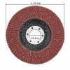 2 Pakke 4-1/2 Tommer Flap Disc 6 Korn Vinkelsliber Slibeskiver 4,5 Tommer Slibehjul Og Sliber Flap Disc Abrasive Flap Slibehjul Type #27 (4-1/2″ X 7/8″)  |   Slibeskiver Og -Plader Slibemidler og efterbehandlingsprodukter Slibeskiver Og -Plader