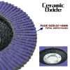 20 Pakker Keramiske Flap Disc 40 Korn 4,5″ X 7/8 Tommer Slibeskive Fase Type #29 Premium Og Industriel Kvalitet Vinkelsliber Slibeskive Højtydende Kant Slibning Lilla  |   Slibeskiver Og -Plader Slibemidler og efterbehandlingsprodukter Slibeskiver Og -Plader