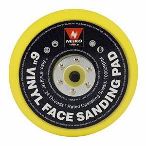 30262A 6″ Slibepude Med Vinyl Psa-Bagside, 5/16” Aksel Med 24 Gevindmonteringer, 10.000 Rpm, Slibepuder Er Ideelle Til Orbital- Og Dual-Action Slibere.  |   Slibeskiver Og -Plader Slibemidler og efterbehandlingsprodukter Slibeskiver Og -Plader