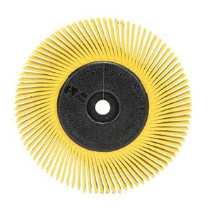 3M Radial Børste, 6 Tommer X 1/2 Tommer X 1 Tomme 80 Med Adapter  |   Slibebørster Slibebørster Slibebørster