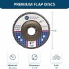 4,5″ X 7/8″ Premium Zirconia Type 29 Flap Disc 4 1/2 Til Vinkelsliber, Slibeskiver, Finish – Slibeskiver 4 1/2 Tommer – (10 Pakke) 40 Grit  |   Slibeskiver Og -Plader Slibemidler og efterbehandlingsprodukter Slibeskiver Og -Plader