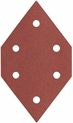 767601005 100 Korn Diamantformede Hook & Loop Profilslibepapir (5-Pak)  |   Slibeskiver Og -Plader Slibemidler og efterbehandlingsprodukter Slibeskiver Og -Plader