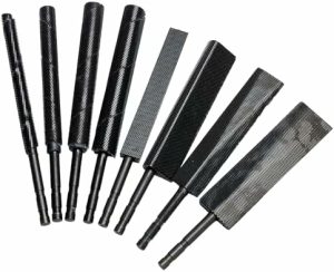 8 Stk. Hook Loop Sandpapir Slibestang Med 5 Mm (1/4″) Mandrel Til Luft Reciprocating Fil Og Karosserisav  |   Abrasive Monterede Punkter Abrasive Monterede Punkter Abrasive Monterede Punkter