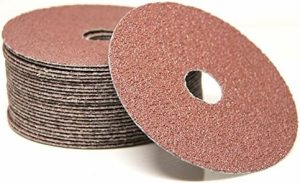 Benchmark Abrasives 4-1/2″ Aluminiumoxid Harpiks Fiber Slibeskiver Til Metal, Træ, Glasfiber 7/8″ Arbor, Bruges Med Vinkelsliber (25 Pakke) – 36 Korn  |   Slibeskiver Og -Plader Slibemidler og efterbehandlingsprodukter Slibeskiver Og -Plader