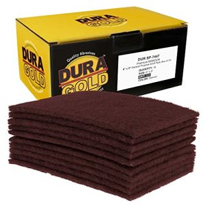 Dura-Gold Premium 6″ X 9″ Maroon Universelle Skrubbeplader, Kasse Med 10 – Skrubning, Rengøring, Slibning, Malerprimer Forberedelse, Klæbe- Og Ridseoverflade – Overfladeforberedelse Til Bil, Auto Karosseri, Tømrerarbejde  |   Abrasive Efterbehandlingsprodukter Abrasive Efterbehandlingsprodukter Abrasive Efterbehandlingsprodukter