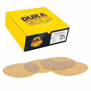 Dura-Gold – Premium – 800 Korn 6″ Guld Hook & Loop Sandpapirskiver Uden Hul Til Da Slibemaskiner – Kasse Med 50 Sandpapir Finishing Skiver Til Bilindustrien Og Træarbejde  |   Slibeskiver Og -Plader Slibemidler og efterbehandlingsprodukter Slibeskiver Og -Plader