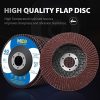 Flap Disc 4 1/2 Tommer 20 Pakke Til Vinkelsliber Sandpapirskiver Forskellige Korn 40 60 80 120 Aluminiumoxid Slibeskiver 4,5 X 7/8 Tommer Flad Type #27  |   Slibeskiver Og -Plader Slibemidler og efterbehandlingsprodukter Slibeskiver Og -Plader