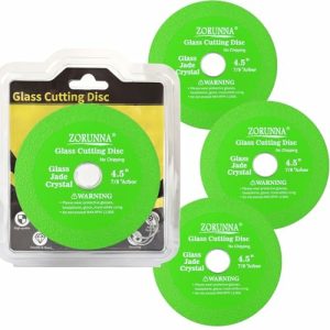 Glas Skæredisk Til 4-1/2″ Vinkelsliber, 3-Pak Glas Skæreblad, Grøn Diamant Skæredisk 7/8″ (Model 115/125) Til Slibning Af Glas, Jade, Krystal, Vinflasker, Fliser.  |   Slibeskiver Og -Plader Slibemidler og efterbehandlingsprodukter Slibeskiver Og -Plader