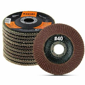 Kseibi 4 1/2 Tommer Flap Disc Aluminiumoxid 10 Pakke Bil Karosseri Slibning Slibeskive (40 Grit) 686008  |   Slibeskiver Og -Plader Slibemidler og efterbehandlingsprodukter Slibeskiver Og -Plader