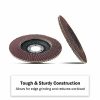 Kseibi 4 1/2 Tommer Flap Disc Aluminiumoxid 10 Pakke Bil Karosseri Slibning Slibeskive (40 Grit) 686008  |   Slibeskiver Og -Plader Slibemidler og efterbehandlingsprodukter Slibeskiver Og -Plader