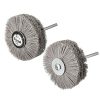 Nylon Wire Brush Slibende Poleringshjul 600/1000 Korn 3,15 Tommer Slibehoved Med 6Mm Gevindaksel  |   Slibende Tilbehør Slibemidler og efterbehandlingsprodukter Slibende Tilbehør