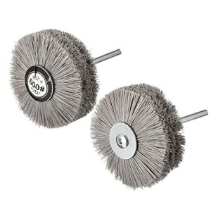 Nylon Wire Brush Slibende Poleringshjul 600/1000 Korn 3,15 Tommer Slibehoved Med 6Mm Gevindaksel  |   Slibende Tilbehør Slibemidler og efterbehandlingsprodukter Slibende Tilbehør