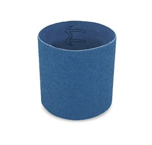 | Ptx Zirconium Slibebånd Sleeve | 60 Korn Metal Slibeværktøj Tilbehør | 3,5″ Diameter X 4″ Bred, (Pakke Med 10)  |   Abrasive Monterede Punkter Abrasive Monterede Punkter Abrasive Monterede Punkter