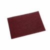 Scotch-Brite Universel 7447 Håndpude, Meget Fin Kvalitet, 6 In X 9 In, Pakke Med 20, Aluminiumoxid, Overfladeforberedelse, Slibning, Blanding, Rengøring, Mørkerød  |   Abrasive Efterbehandlingsprodukter Abrasive Efterbehandlingsprodukter Abrasive Efterbehandlingsprodukter