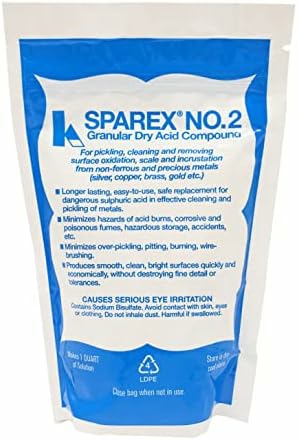 Sparex No.2 Granulær Tør Syre Pickling Kompound (10 Oz)  |   Abrasive Efterbehandlingsprodukter Abrasive Efterbehandlingsprodukter Abrasive Efterbehandlingsprodukter