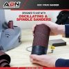 Aluminiumoxid Spindle Sandingslanger 18-Pak – 4,5 Tommer Længde, Assorterede 80 120 240 Korn, 1/2 Tomme Til 3 Tommer Sandpapir  |   Abrasive Monterede Punkter Abrasive Monterede Punkter Abrasive Monterede Punkter